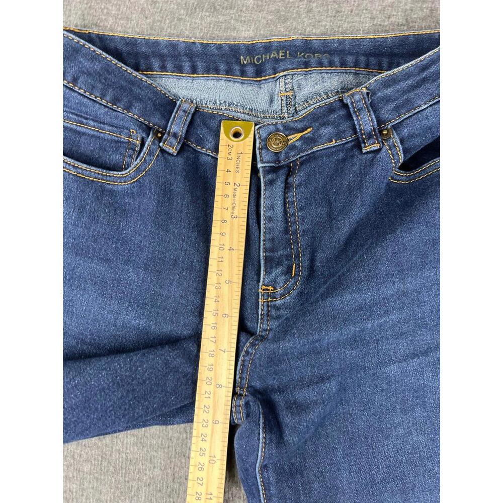 Michael Kors Women's Blue Denim Jeans Size 6 - Picture 7 of 11